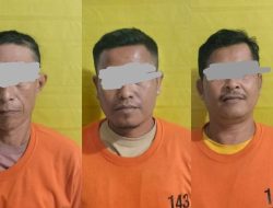 Polsek Langgam Tangkap 3 Pelaku Penggelapan Solar PT. Mitra Unggul Pusaka di Kebun Gondai