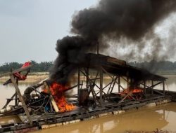 PETI di Singingi Hilir Digerebek Polsek Singingi Hilir