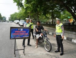 Ditlantas Polda Riau Intensifkan Operasi Patuh di Ahmad Yani, Tilang Manual Hanya 5 Persen