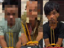 Tes Urine Positif, 3 Pengedar Sabu Diciduk Satresarkoba Polres Siak