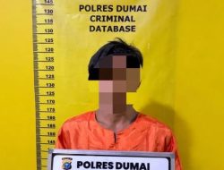 Gasak 6 Tabung Gas Rp 1,2 Juta, Residivis di Dumai Berakhir di Sel Polisi