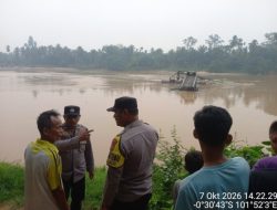 2 Rakit PETI Kabur Saat Petugas Datang, Polsek Cerenti Tindaklanjuti Laporan 110