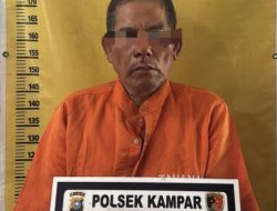 Berawal dari Laporan Warga, Polsek Kampar Bongkar Peredaran Sabu di Air Tiris