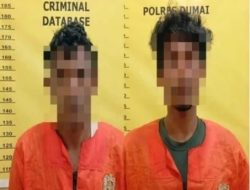 Pikul Sawit Curian Kepergok Warga, Dua Pria di Dumai Ditangkap