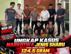 Transaksi di Kebun Sawit Digerebek, Polsek Bagan Sinembah Amankan 3 Pria dan 124,5 Gram Sabu