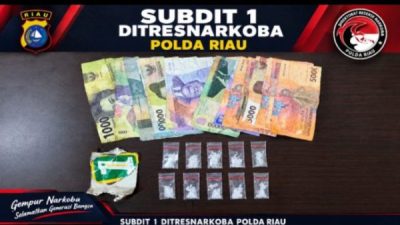 Laporan Warga Berbuah Penangkapan, Polda Riau Sita 2,14 Gram Sabu dari Residivis di Pekanbaru Kota