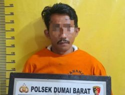 Polsek Dumai Barat Bekuk Satu Pelaku Pencurian, Tiga Rekan Masih Diburu