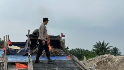 Gerak Cepat! Aduan PETI di Layanan 110 Langsung Direspon Polres Kuansing