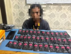 Polisi Bekuk Kurir Etomidate di Perawang, 38 Paket Diamankan