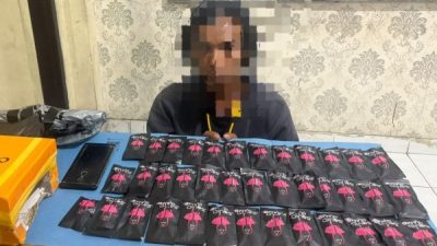 Polisi Bekuk Kurir Etomidate di Perawang, 38 Paket Diamankan