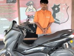 Polsek Kampar Tangkap Pelaku Curanmor di Desa Sendayan