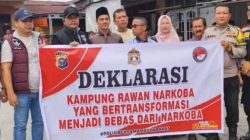 Usai Operasi, Polresta Pekanbaru Deklarasi Perang Terhadap Narkoba